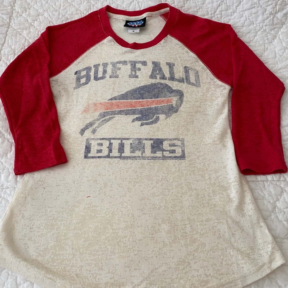 Buffalo Bills Thermal Burnout 3/4 Sleeve Tee